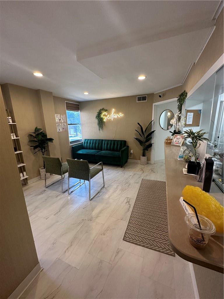 View of living room