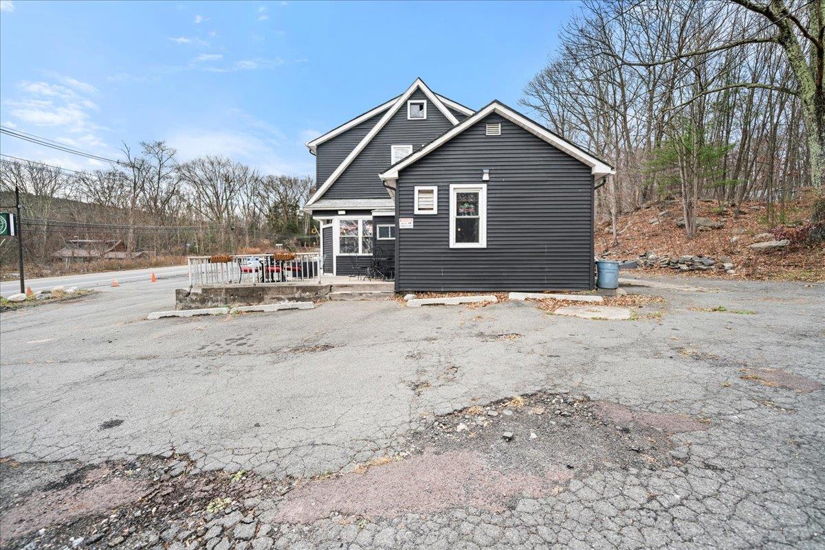 View of rear view of property