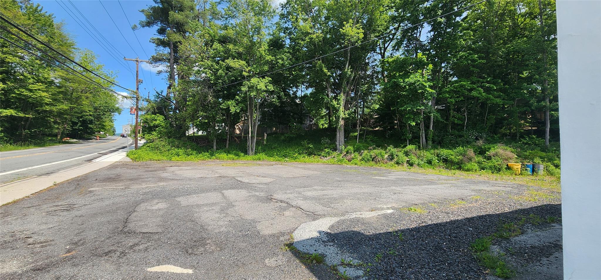View of asphalt road
