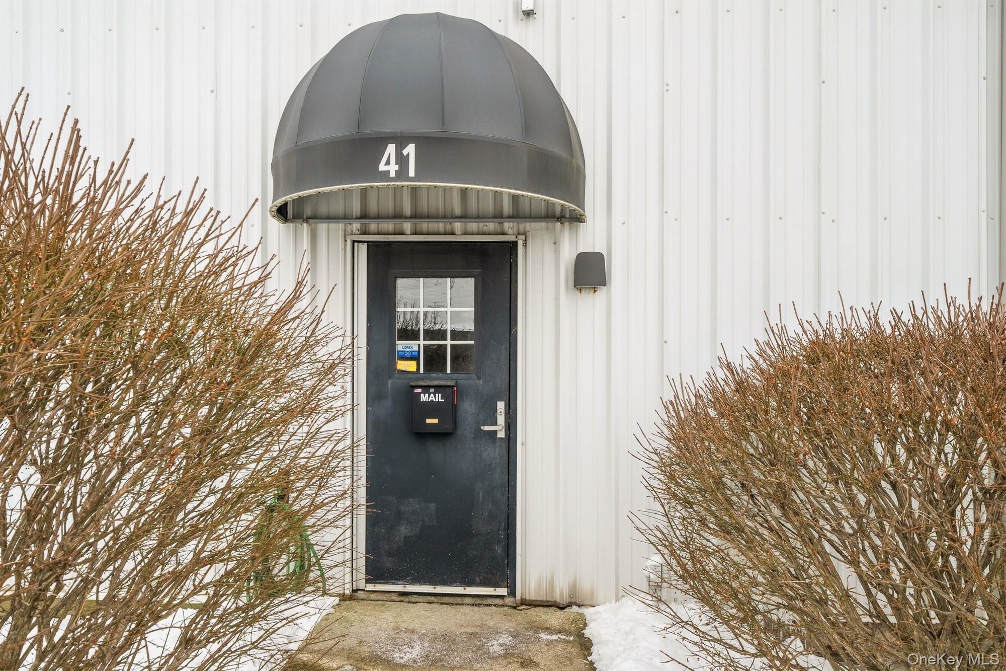 View of exterior entry