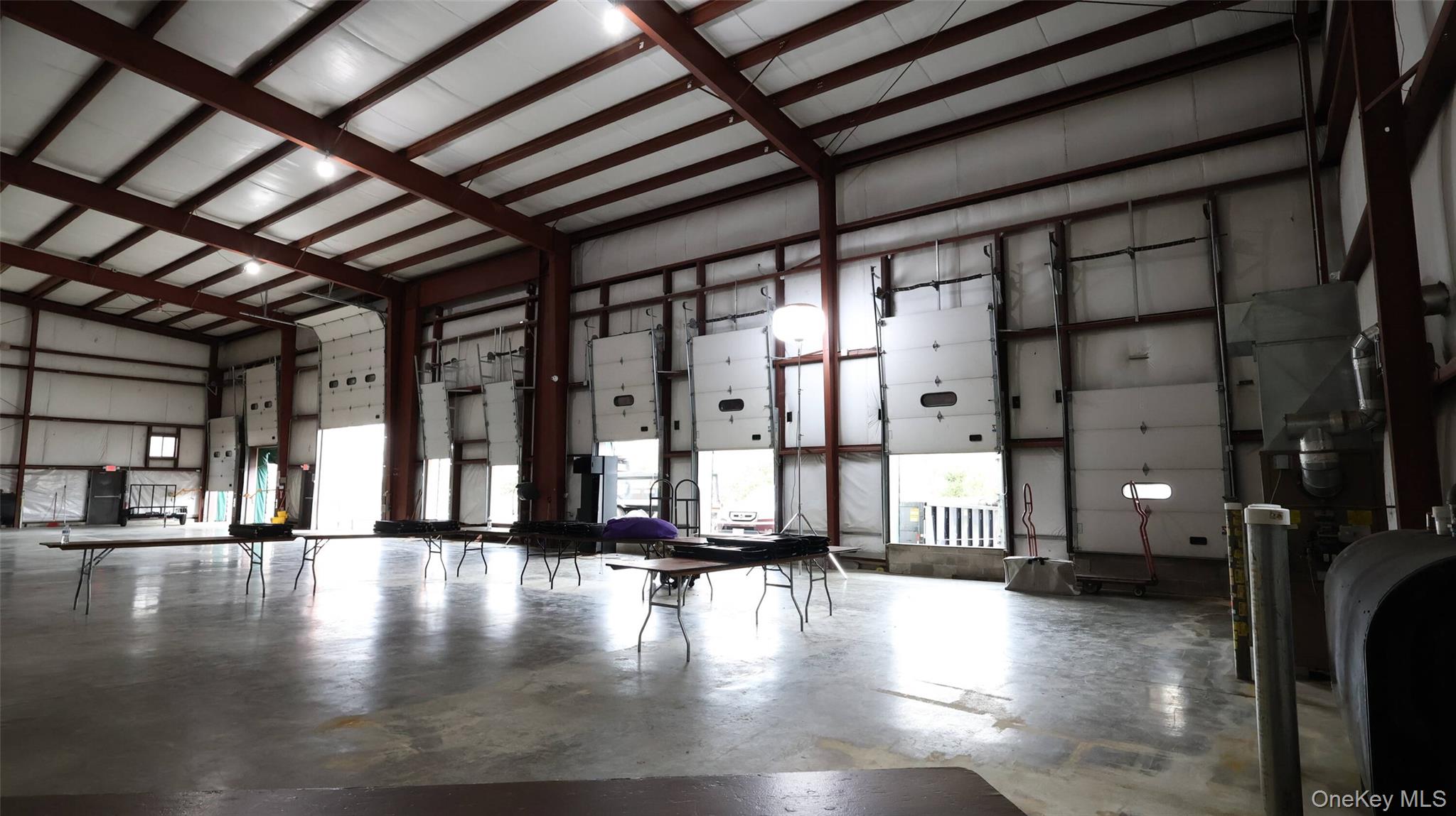 Garage with heating fuel