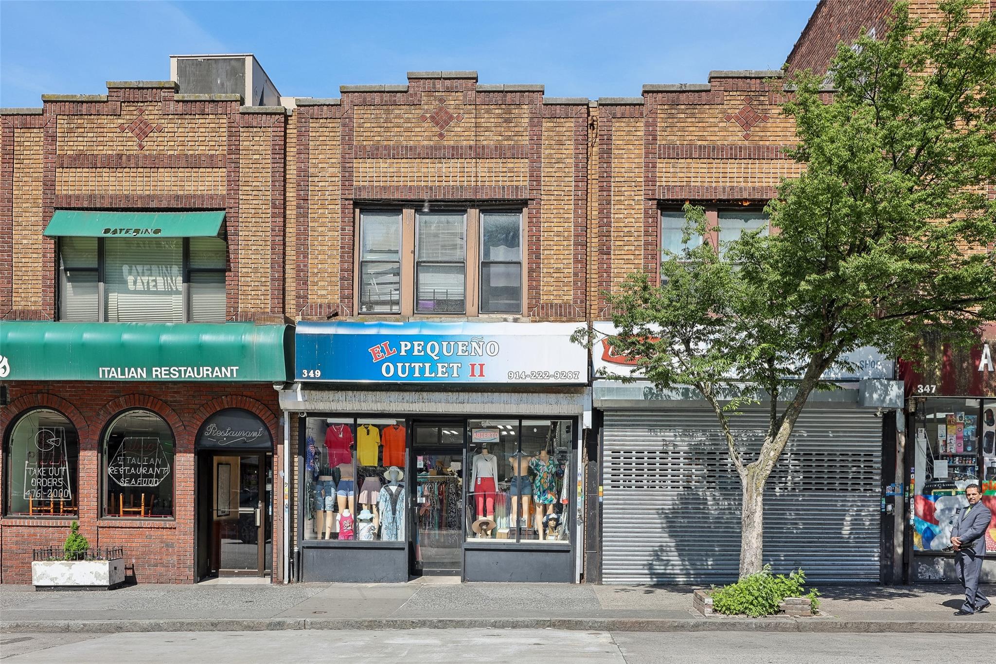 349 South Broadway Front of the Bulding