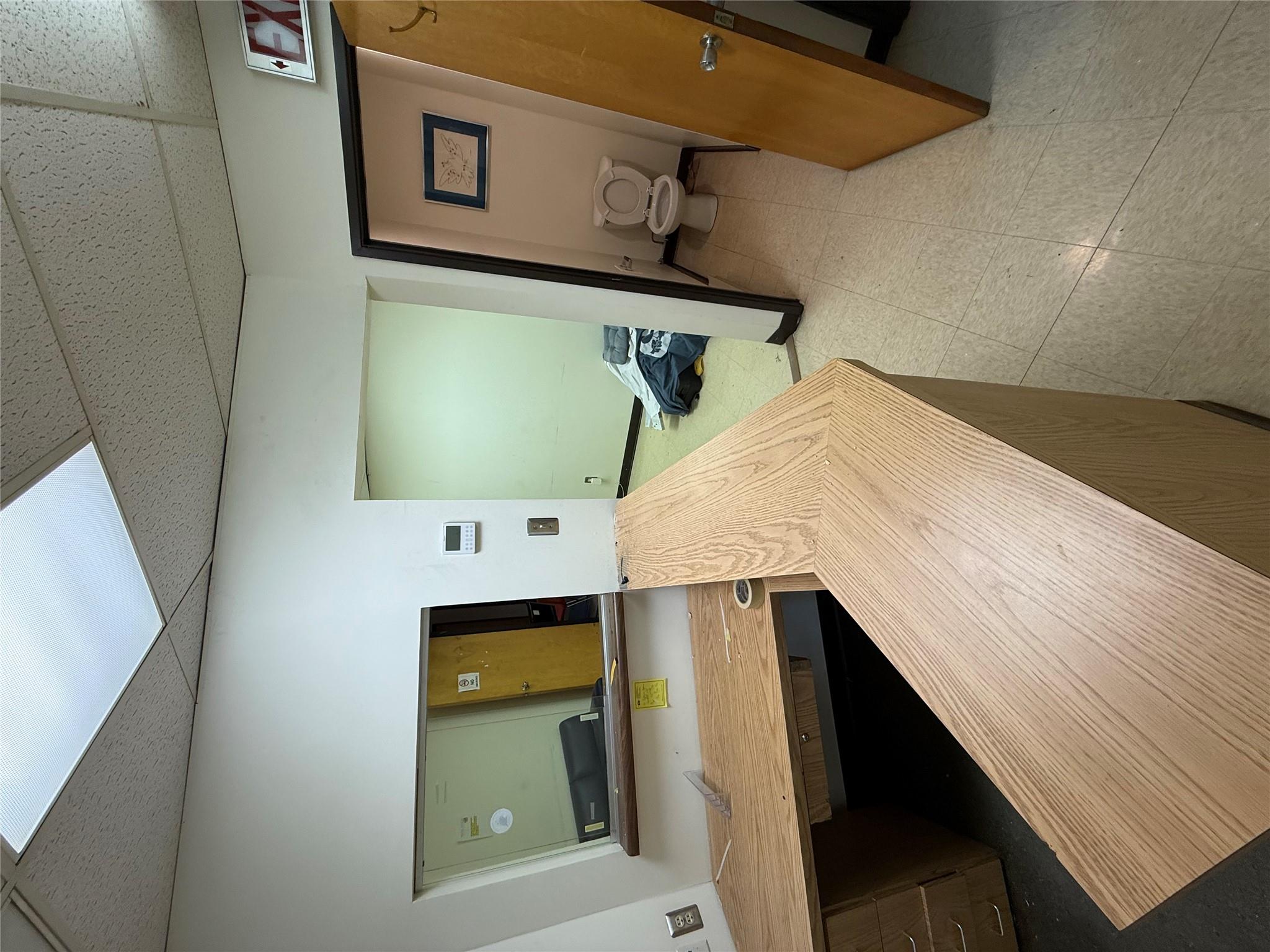 Reception Desk with bathroom 1