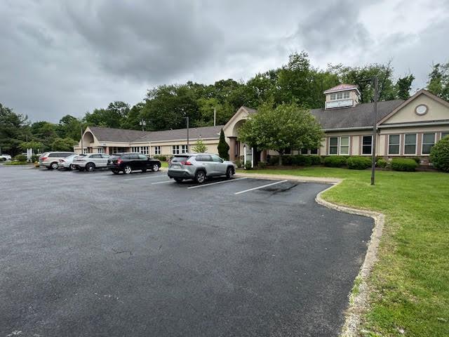 View of uncovered parking lot