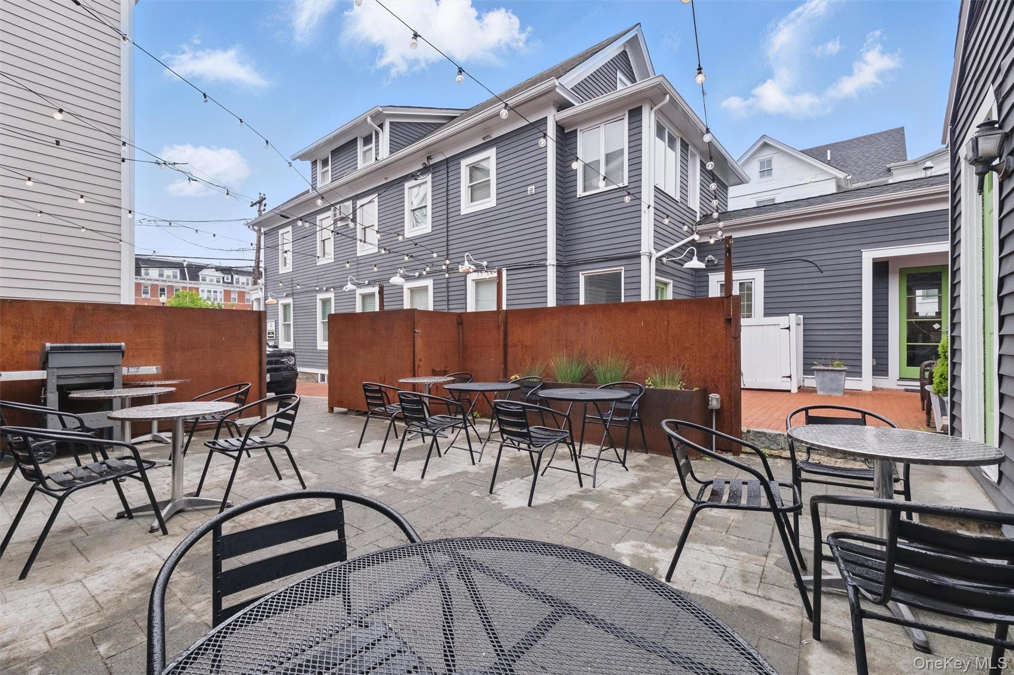 View of patio featuring outdoor dining space
