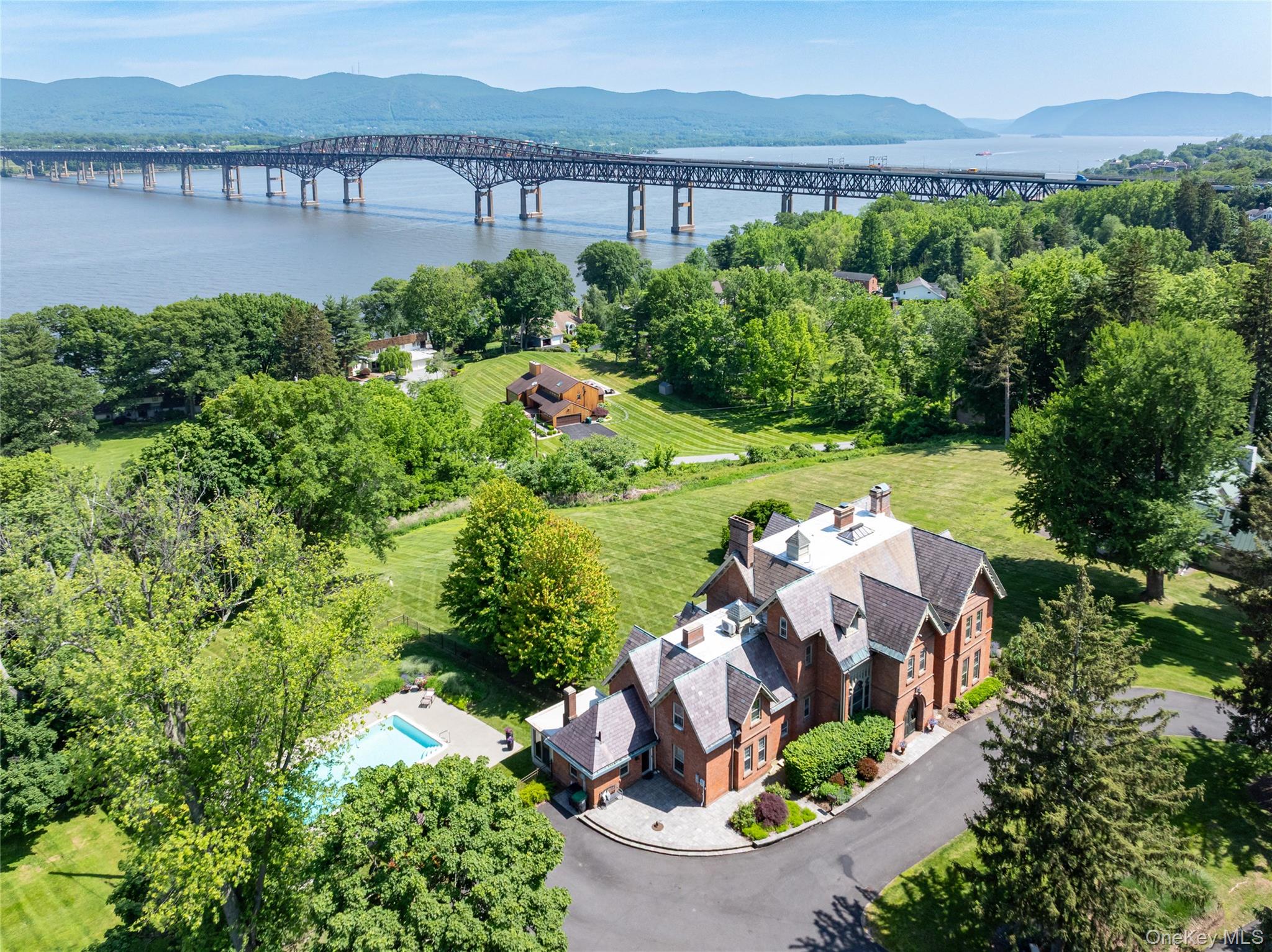 The Rest commands a prime perch above the Hudson River.
