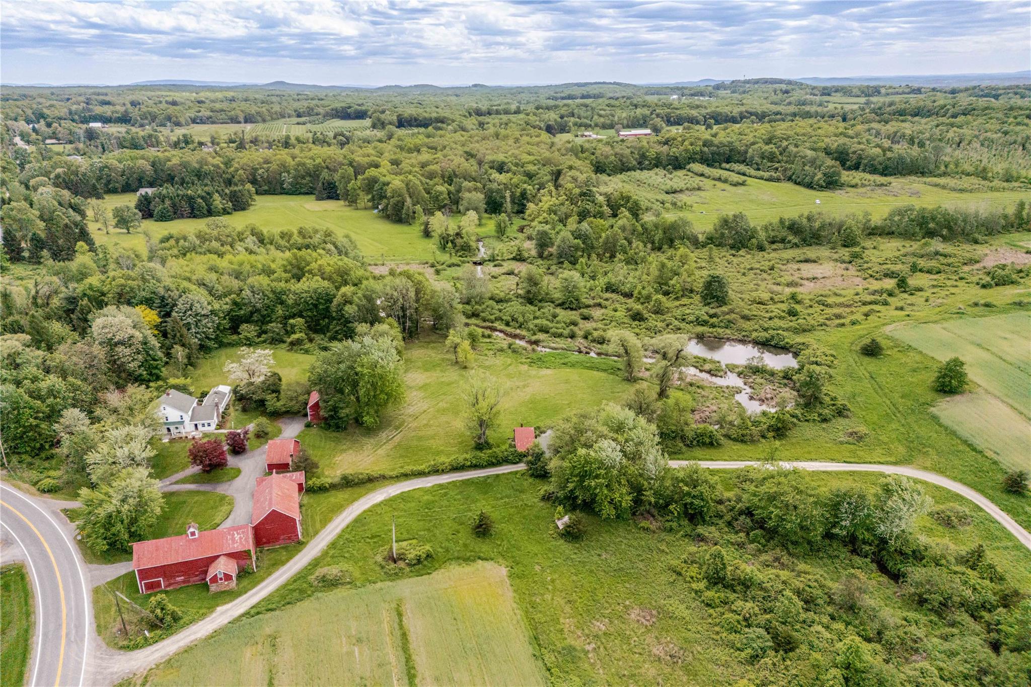 Drone / aerial view