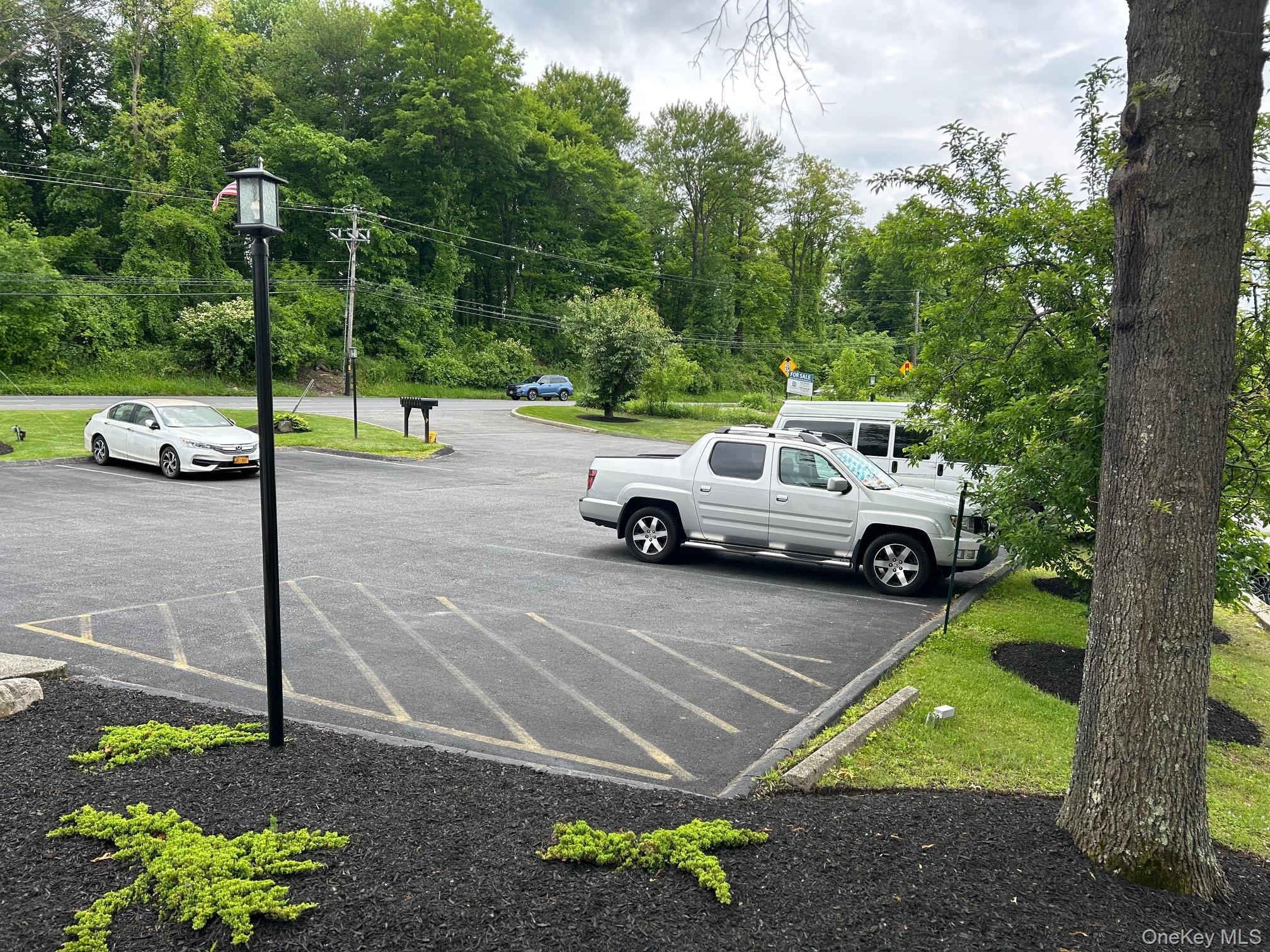 View of Route 22 from the office.