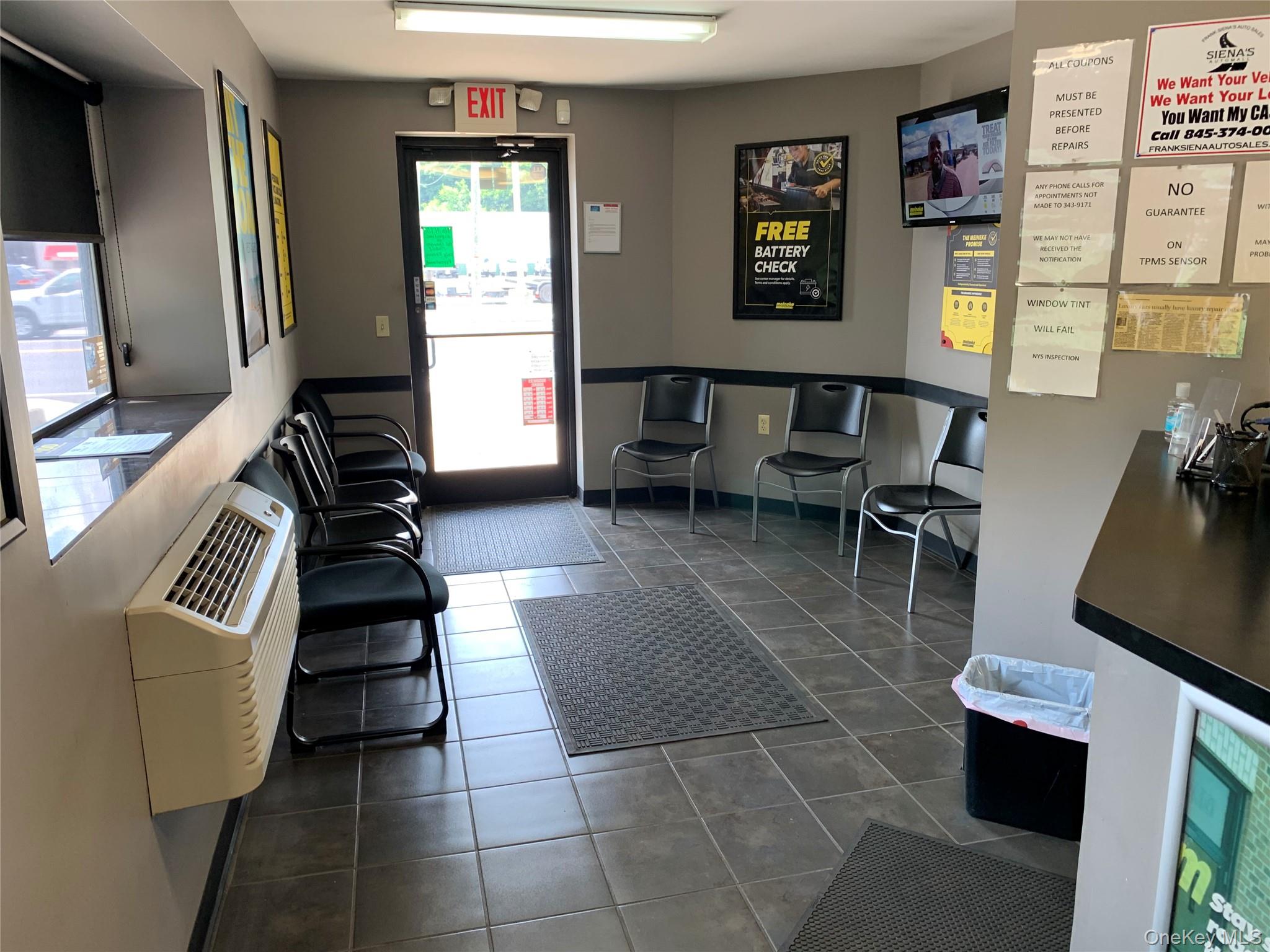 View of community lobby