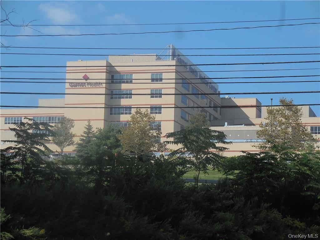 View of Garnet Hospital from the subject property.