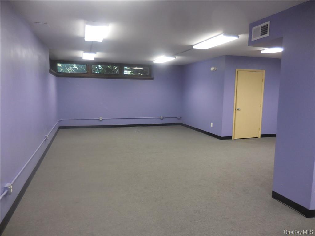 Interior view of the subject space.