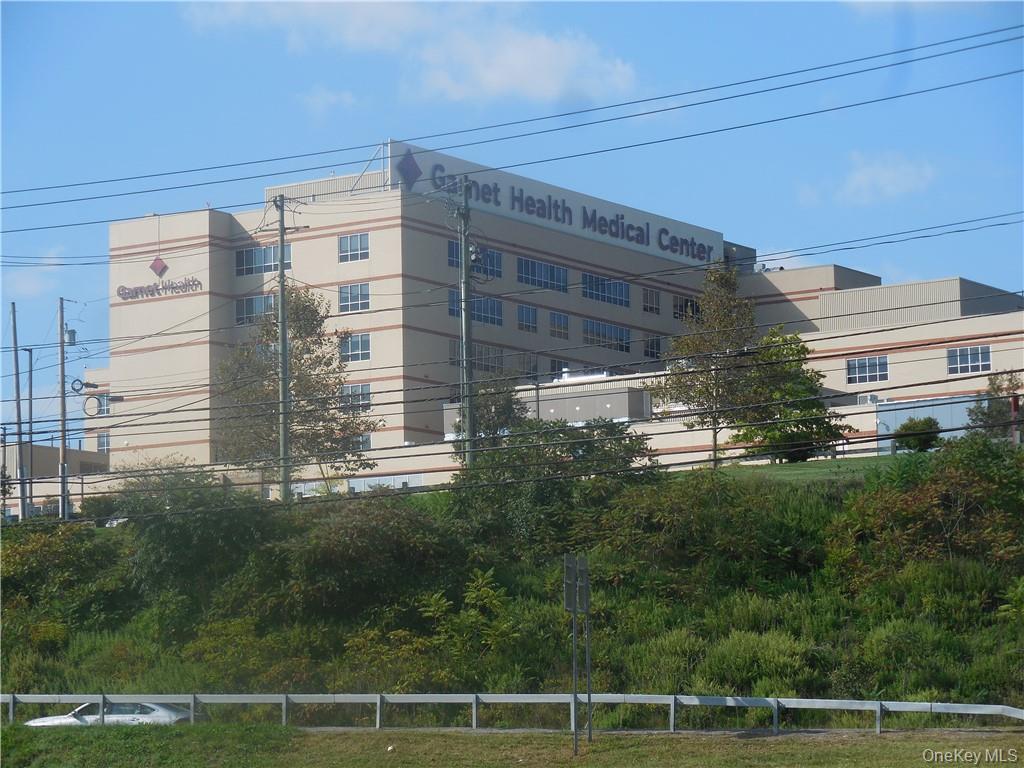 Across the street Garnet Hospital