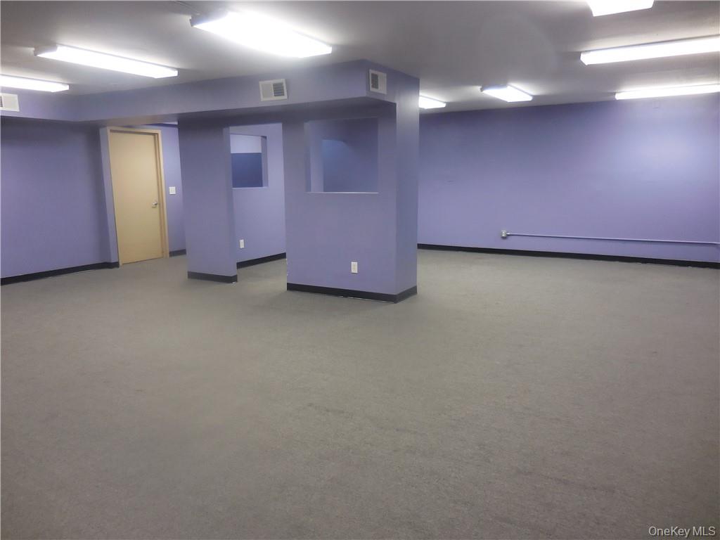 Interior view of the subject space.