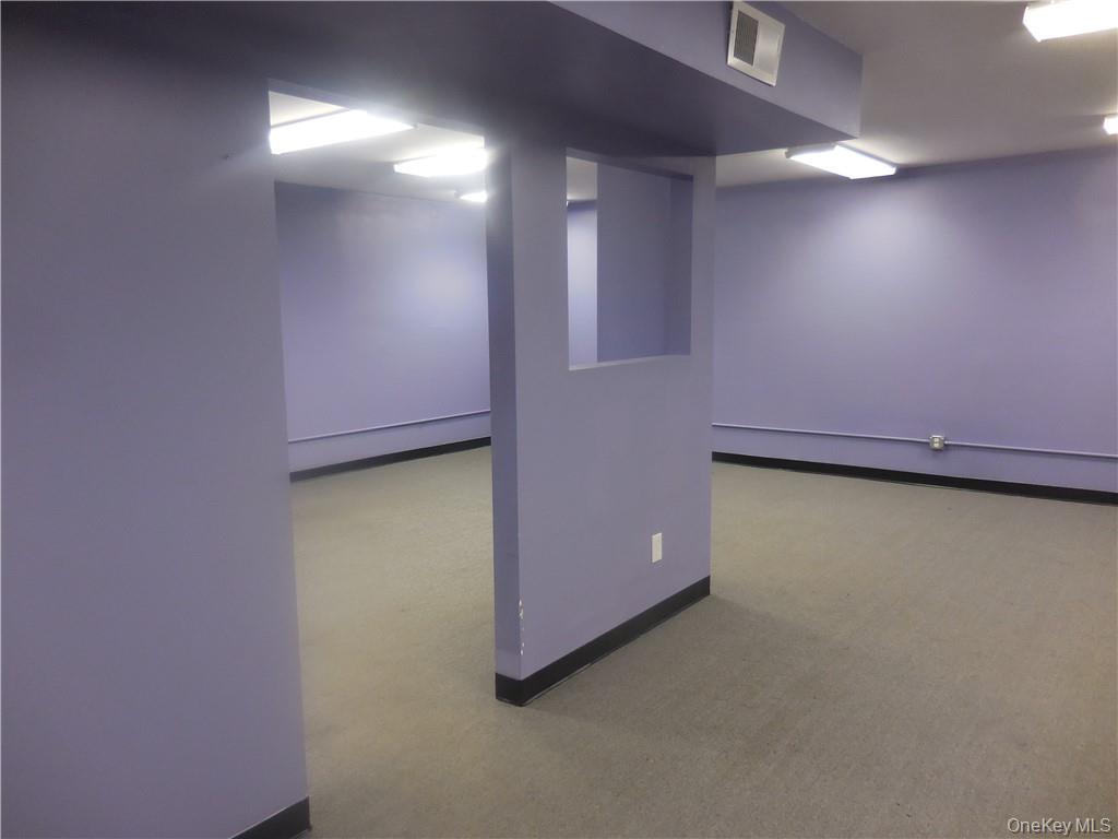 Interior view of the subject space.