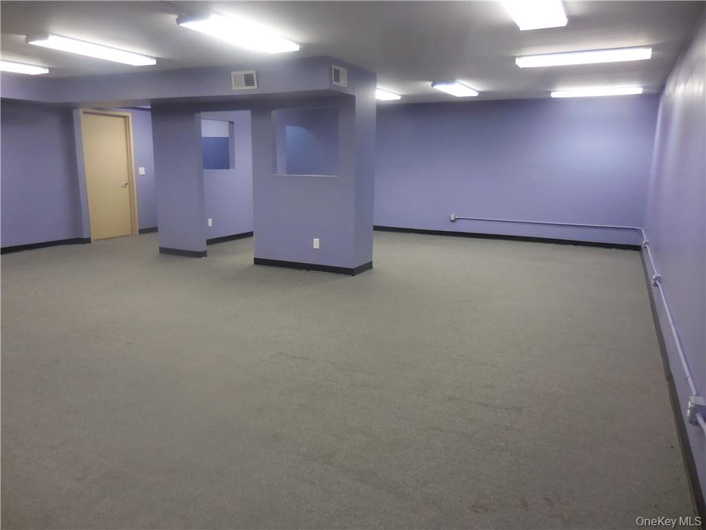 Interior view of the subject space.