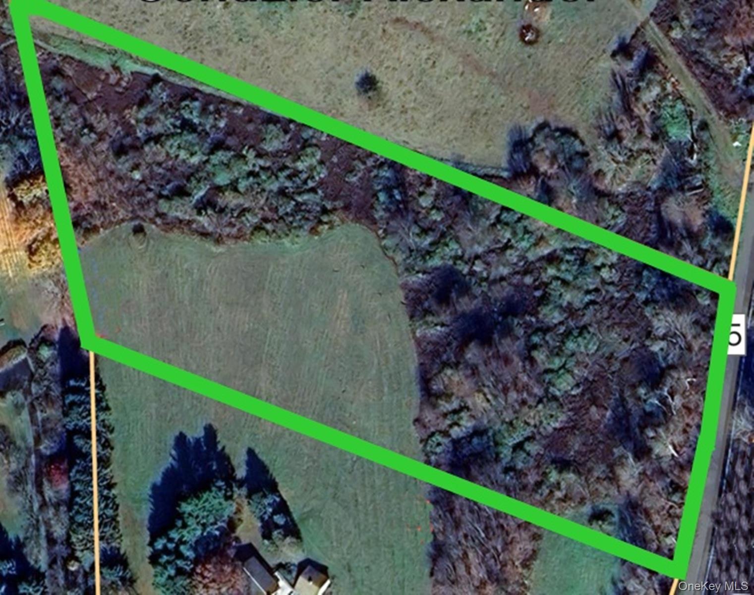 Map of property location with property parcel outlined