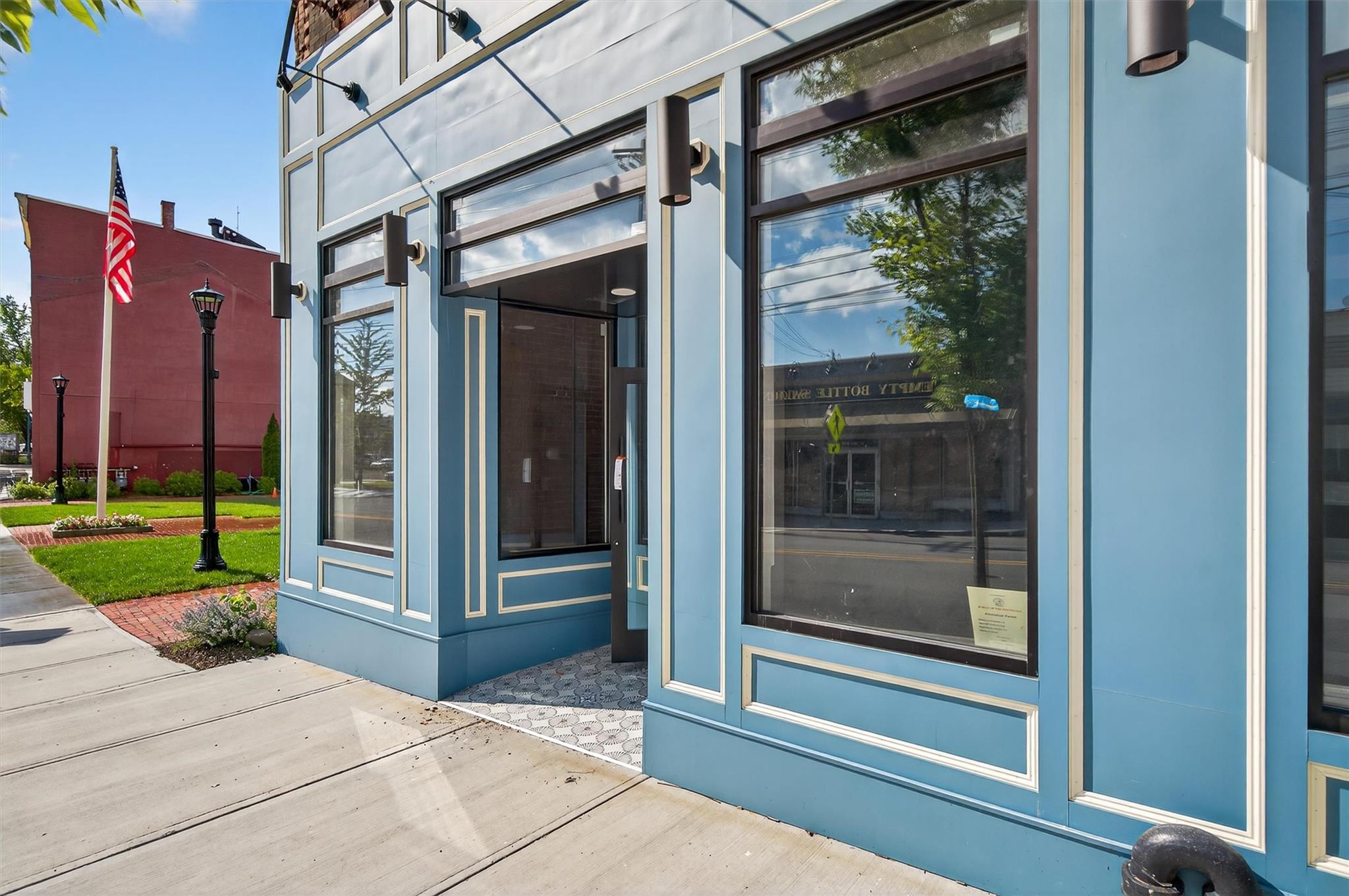 View of exterior entry