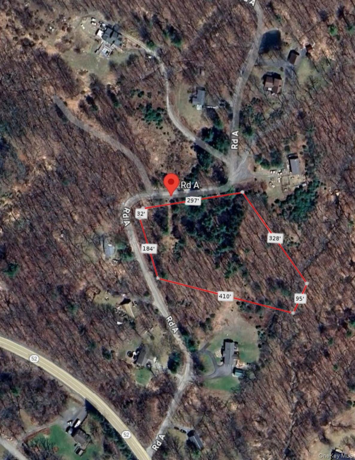 Map / location featuring property boundaries highlighted