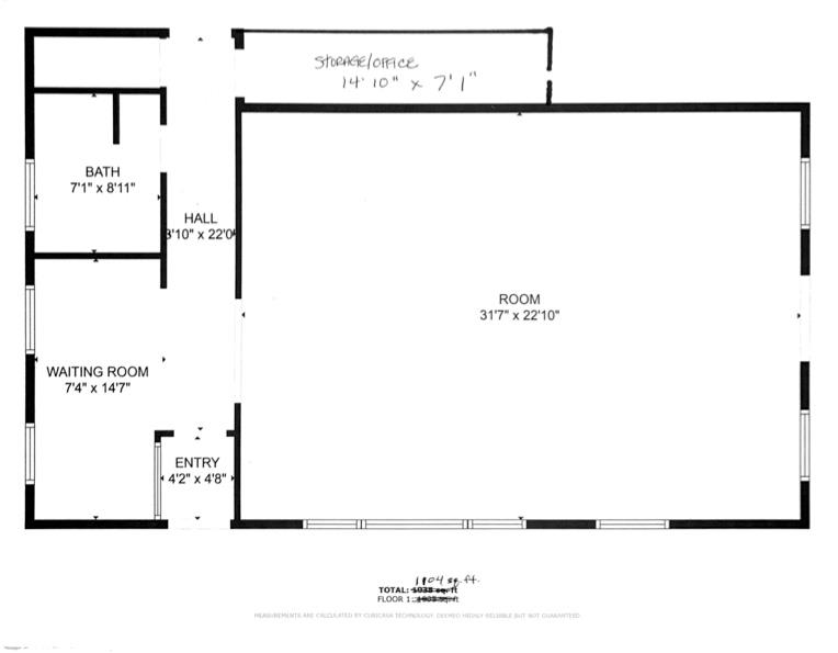 rental floor plan