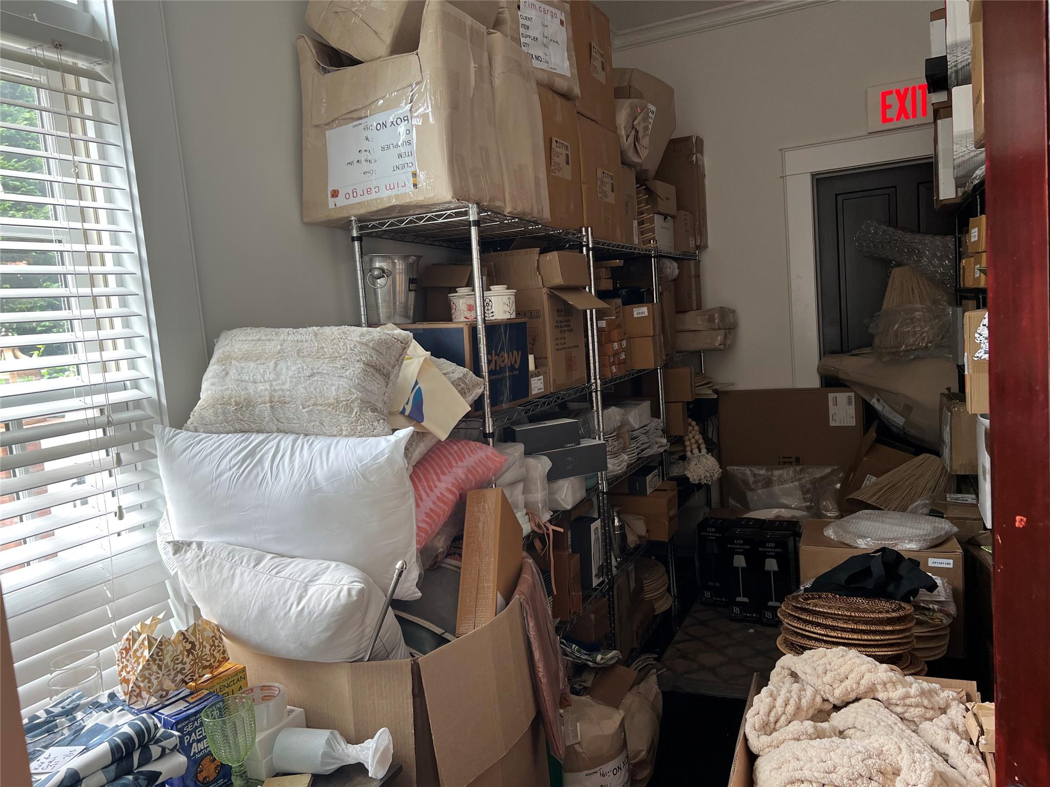 Storage room/office