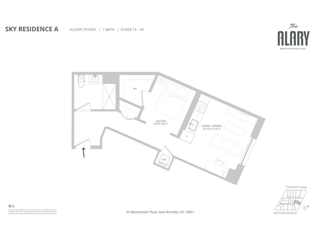 View of floor plan / room layout