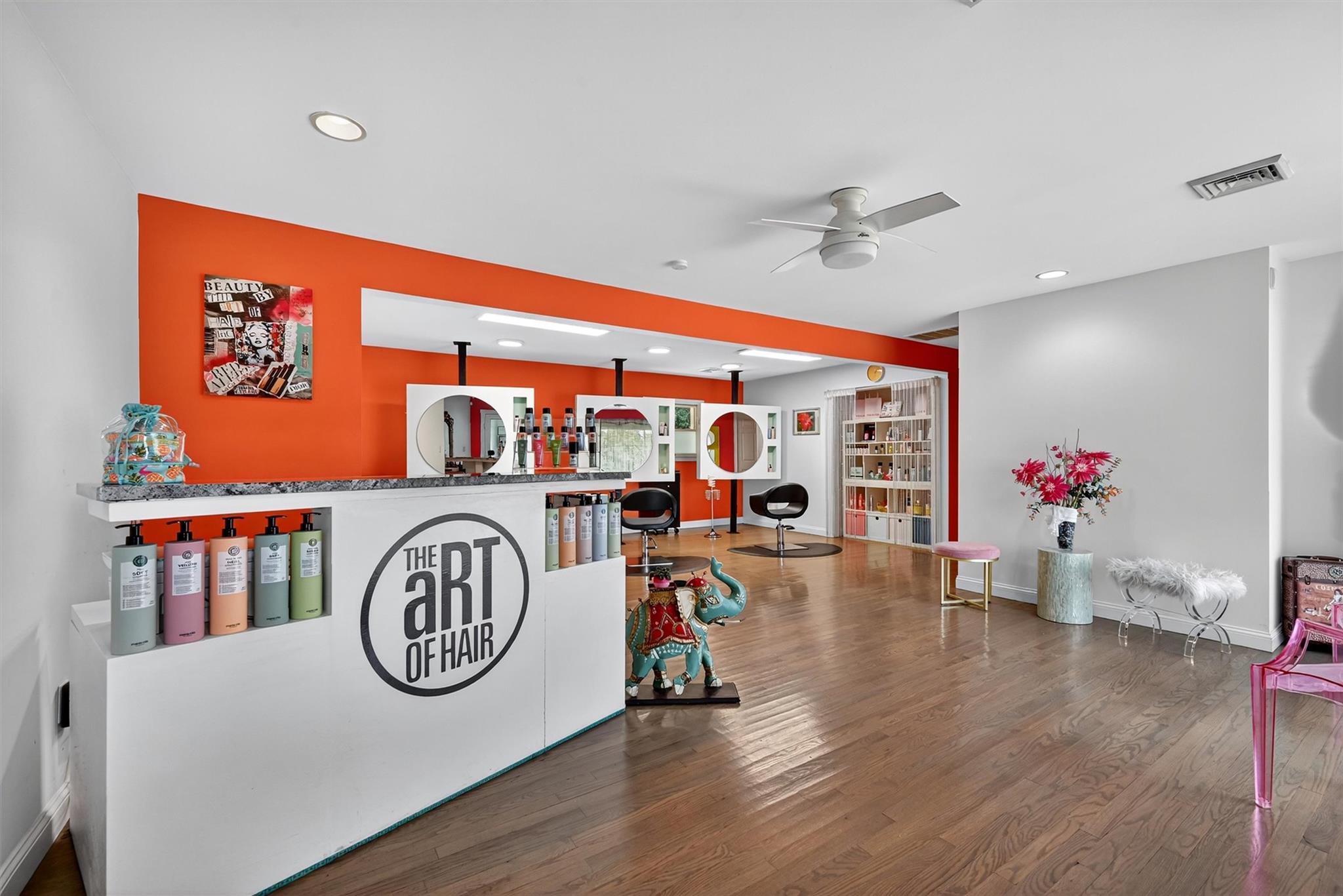 reception area