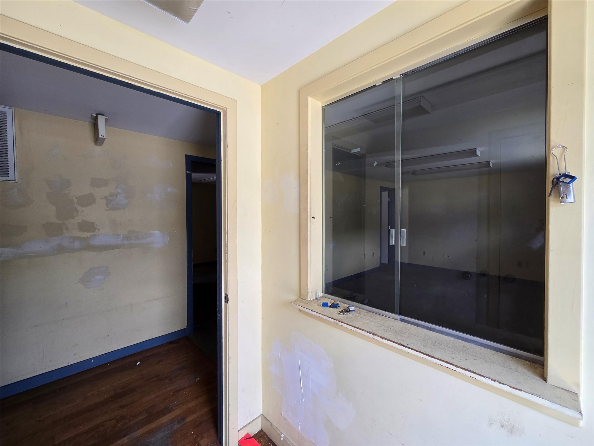 Doorway to property
