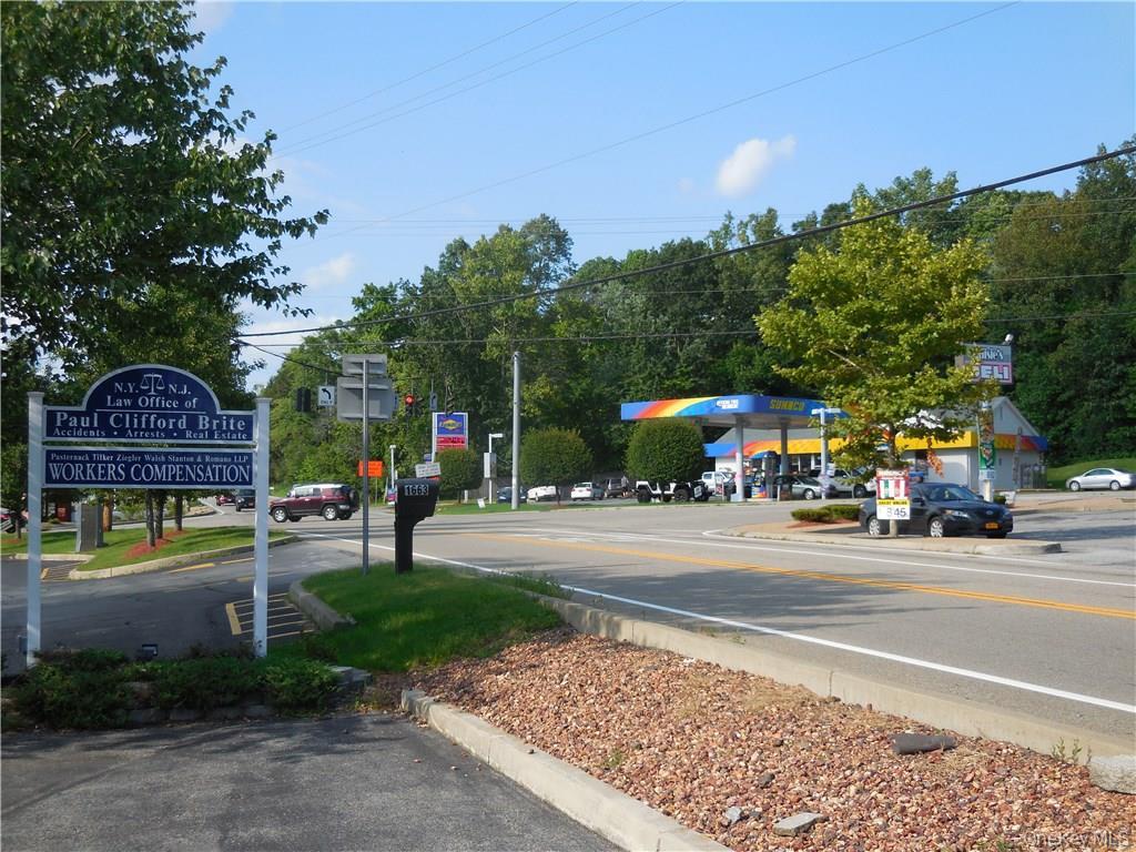 View of intersection of Route 300 & 32.