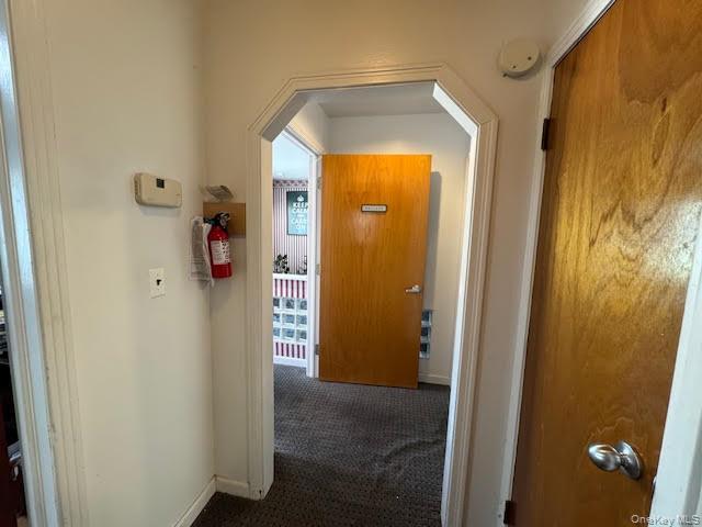 Interior of the building.