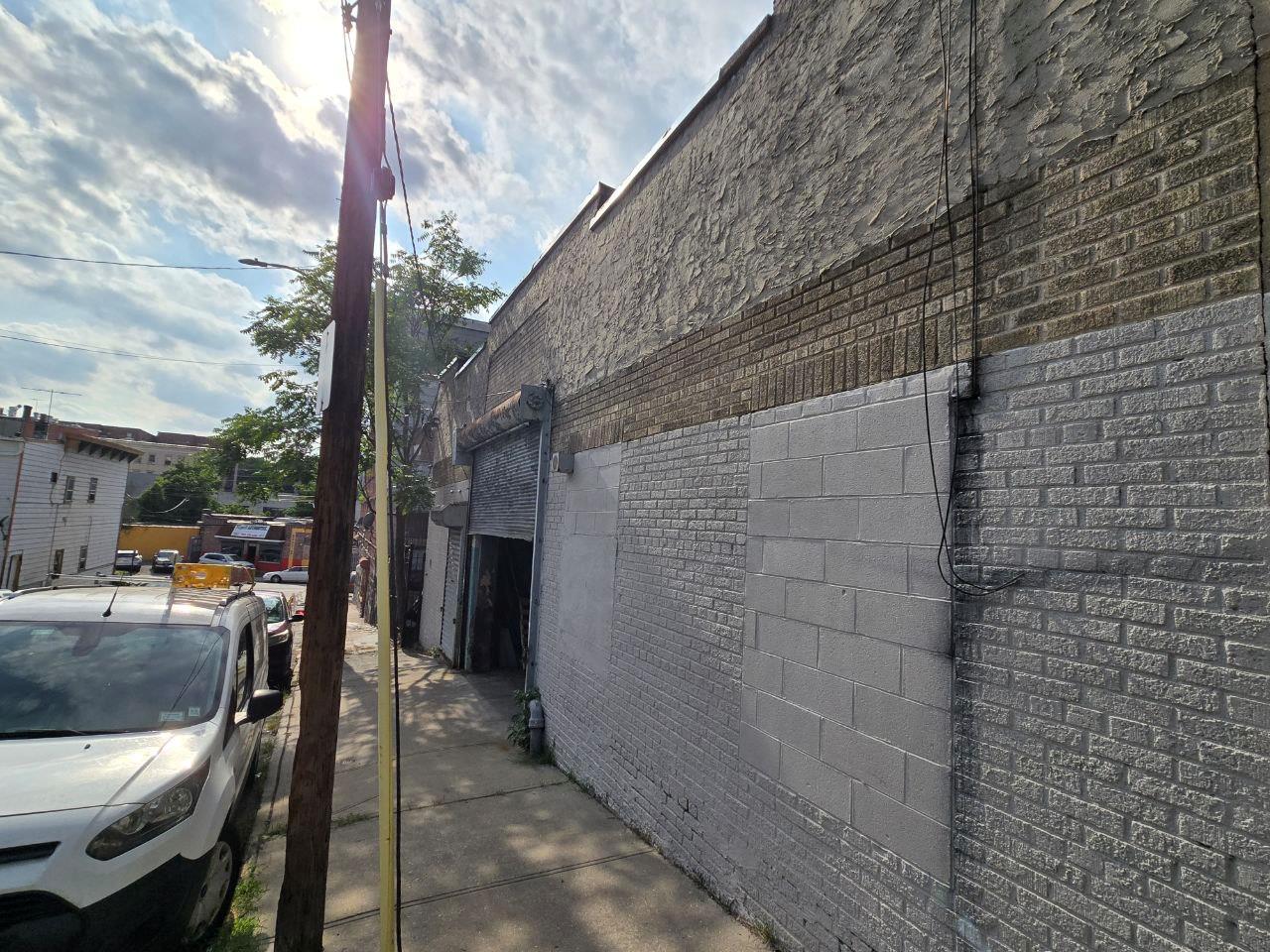 View of home's exterior with brick siding