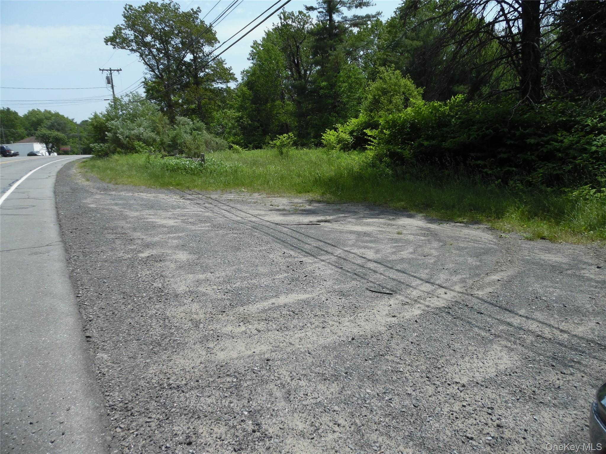 View of asphalt street