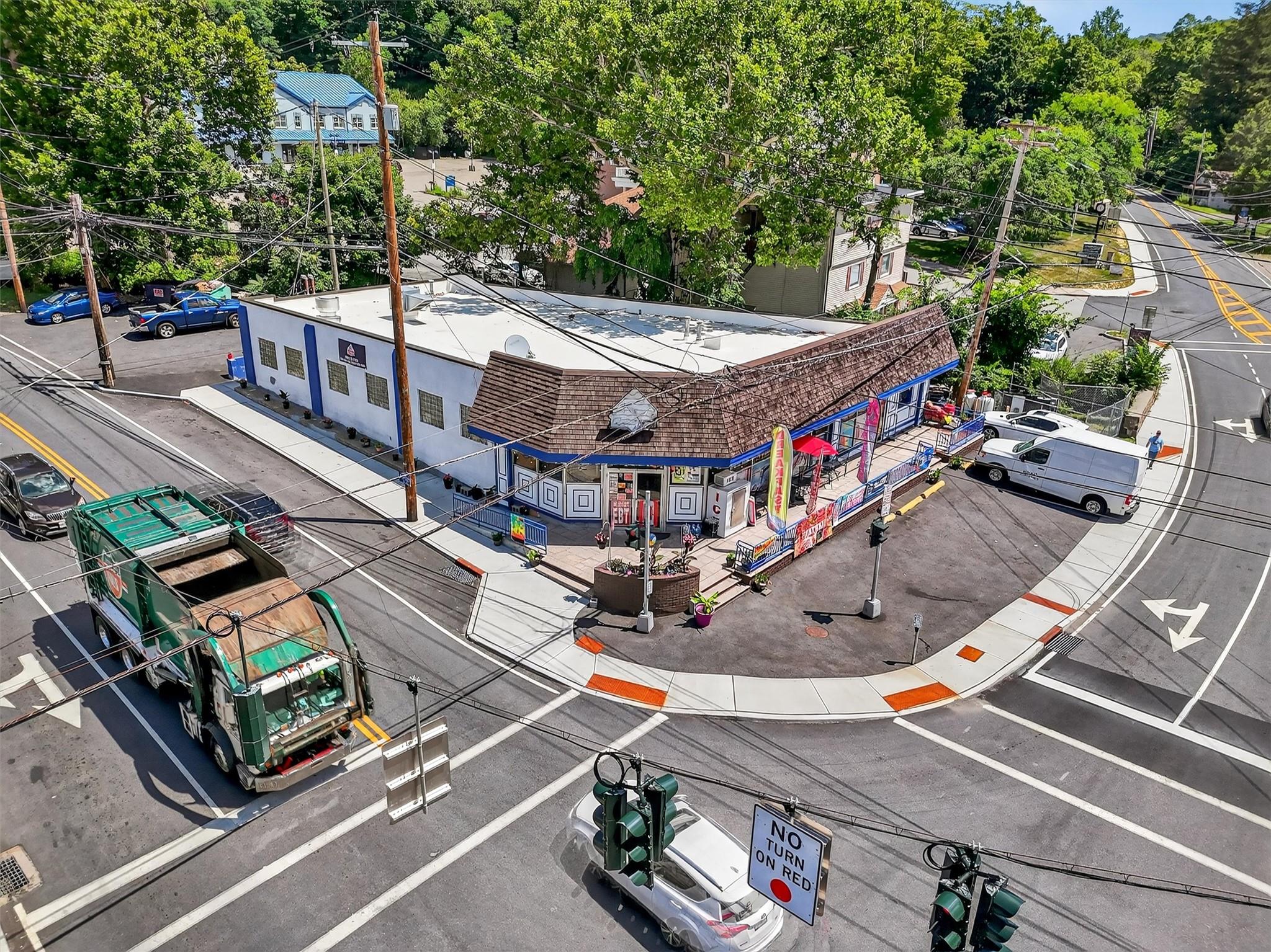 Bird's eye view of the premiere location at the Putnam Valley Cross Roads