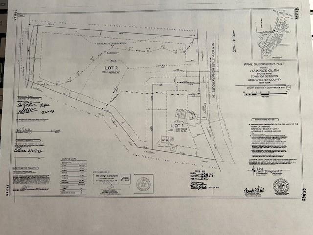 Survey map / technical document