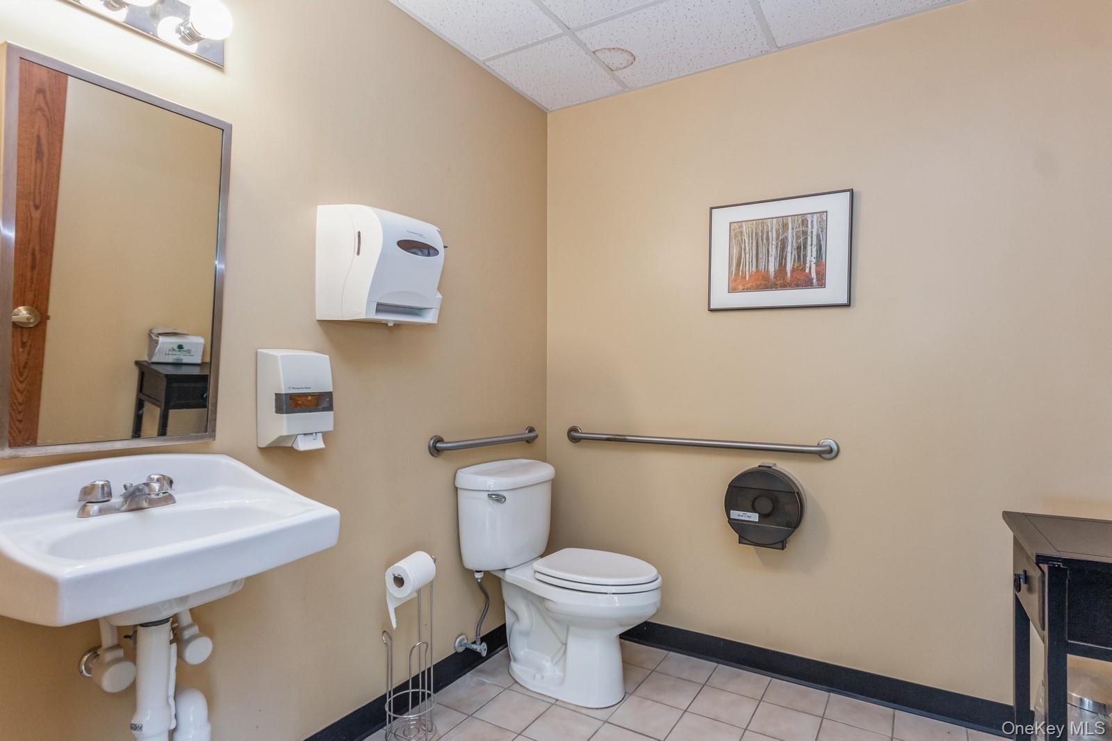 1 of 3 restrooms for this suite