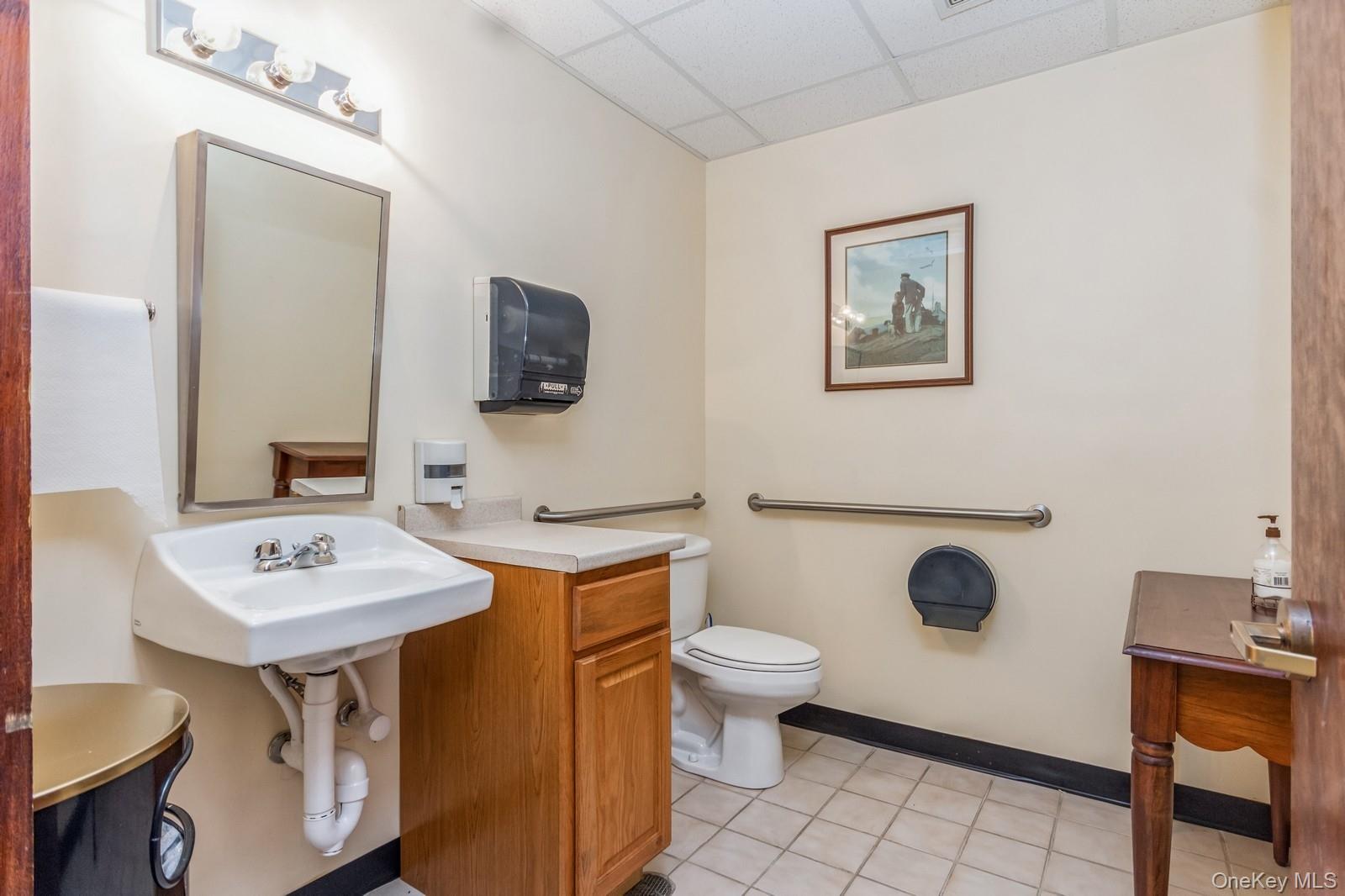 1 of 3 bathrooms