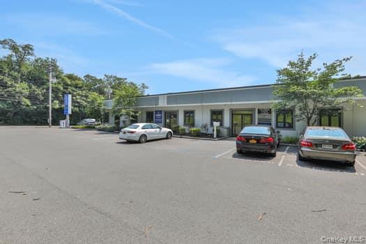 View of uncovered parking lot