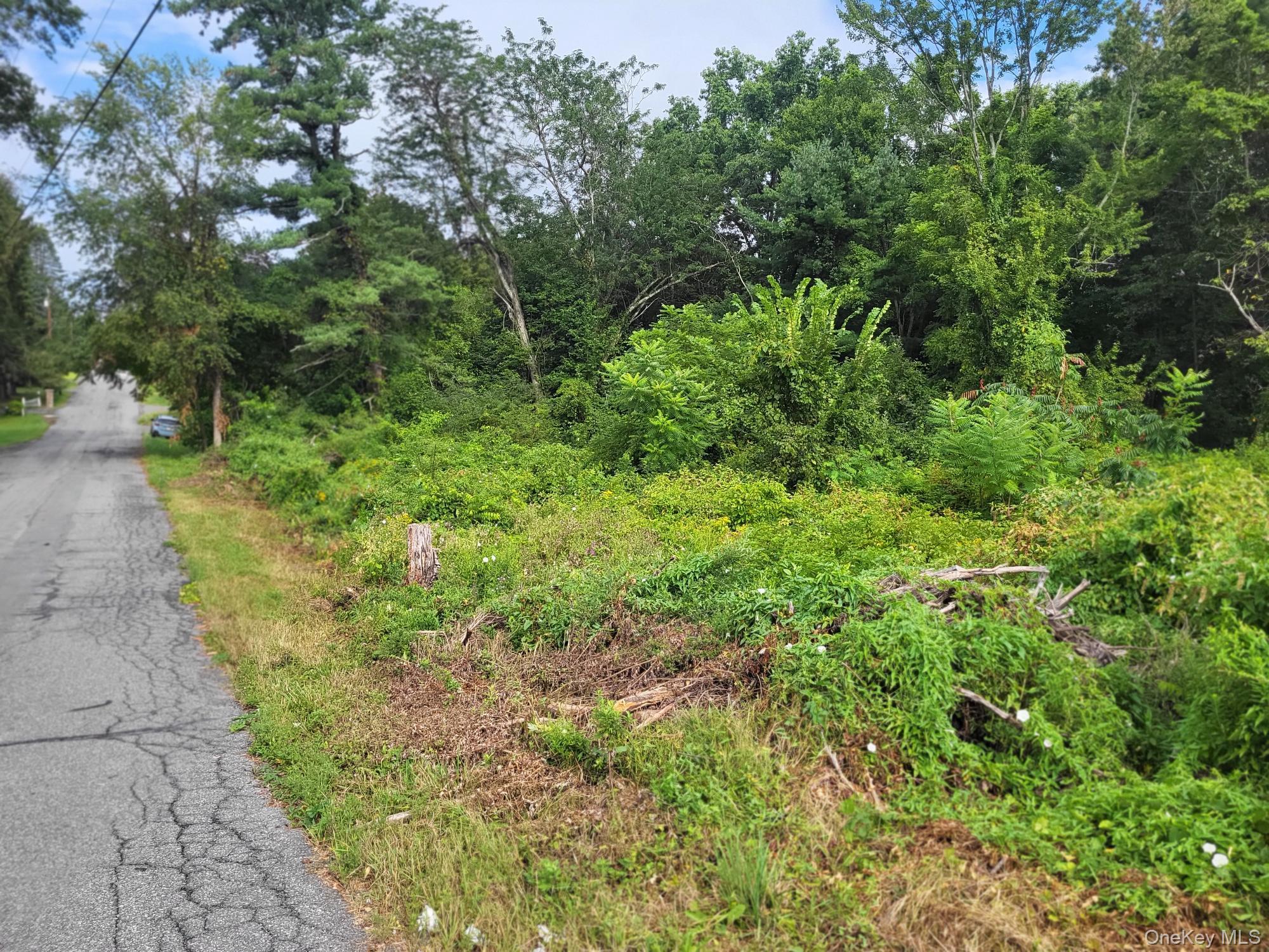 View of asphalt road