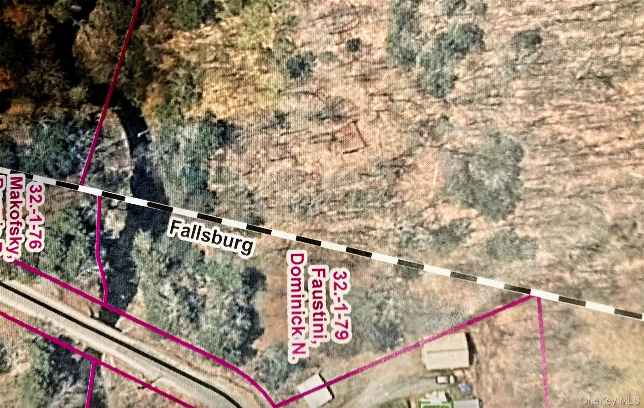 Map / location with property boundaries highlighted