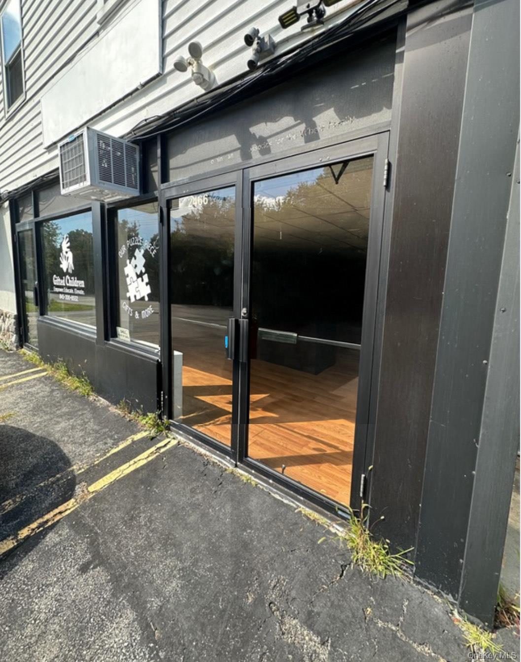 Doorway to property