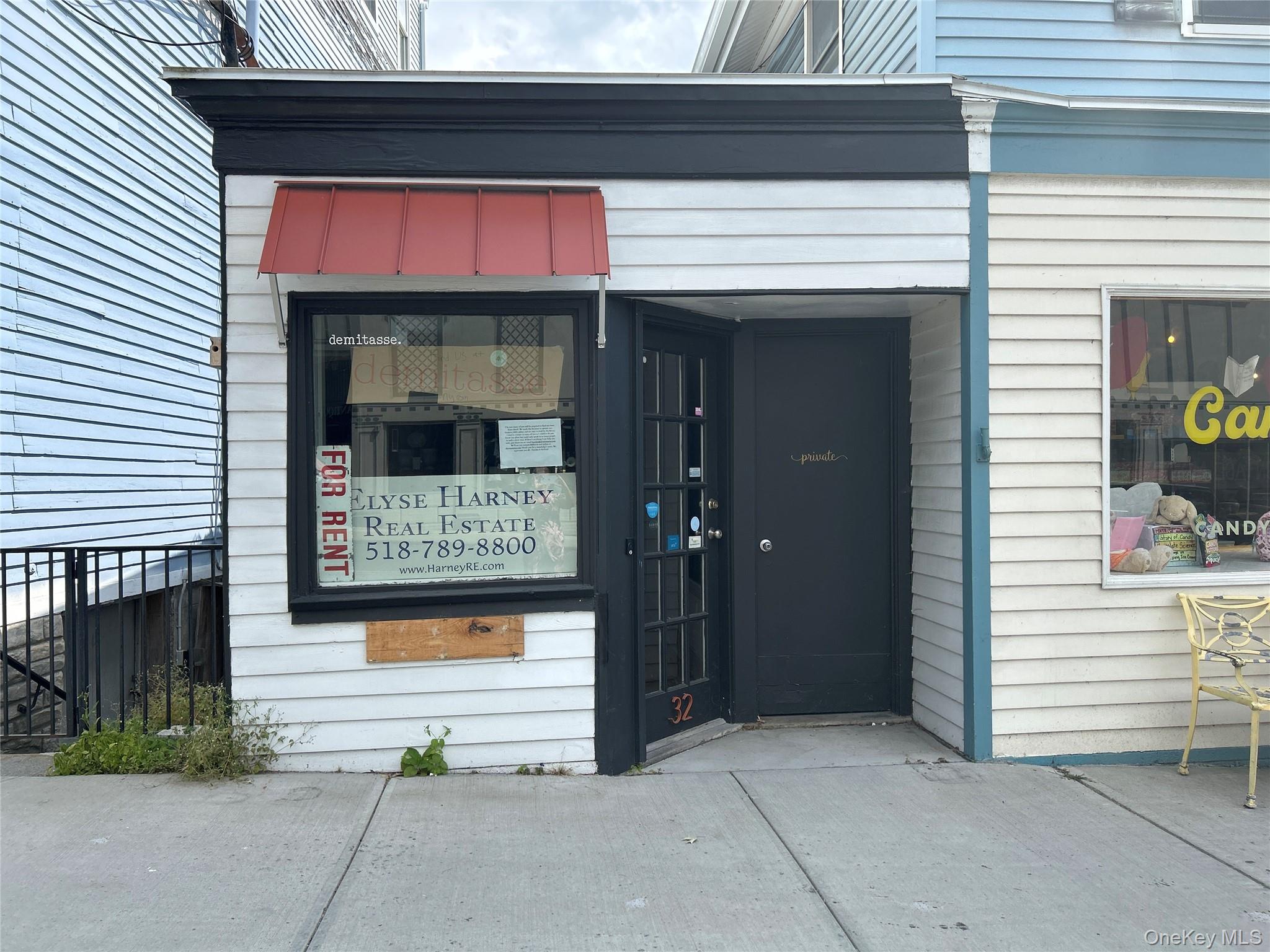 View of exterior entry