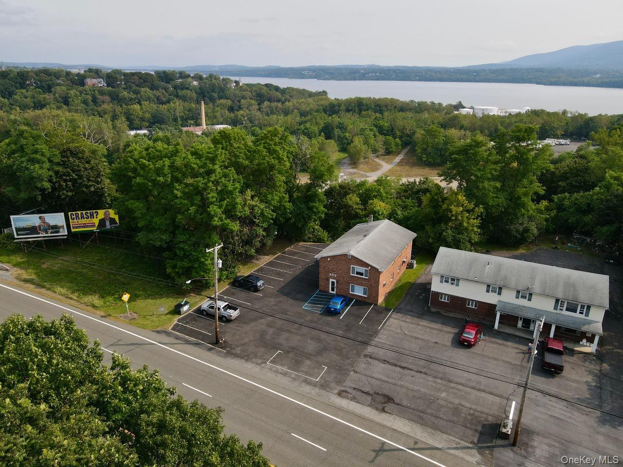 Property and view of the Hudson River.