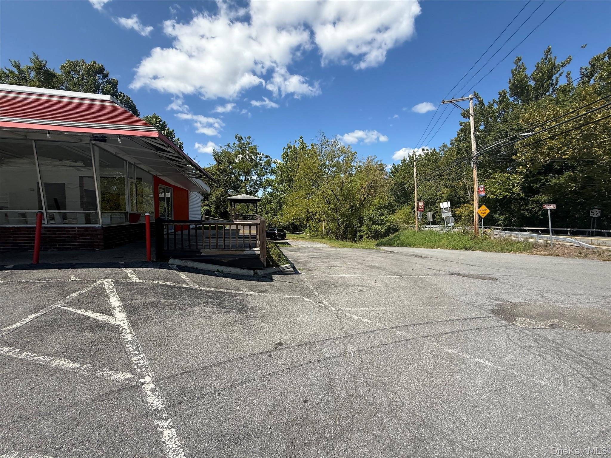 View of vehicle parking