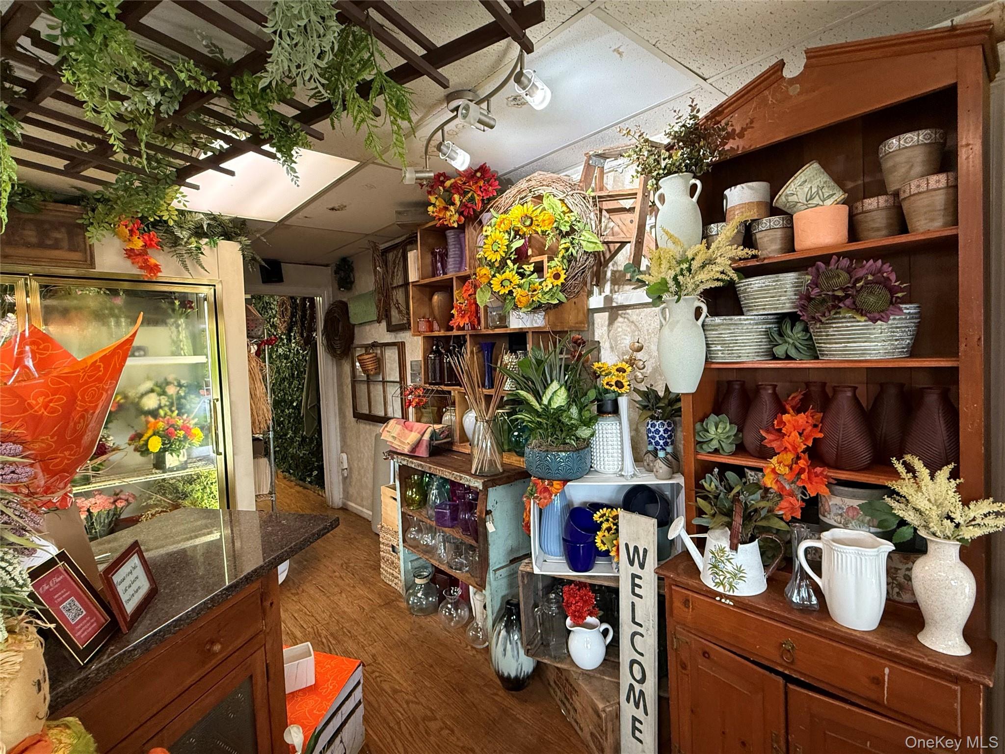 View of storage room
