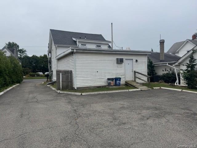 Rear view of house