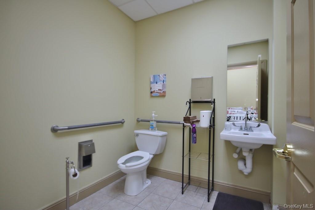 One of two bathrooms