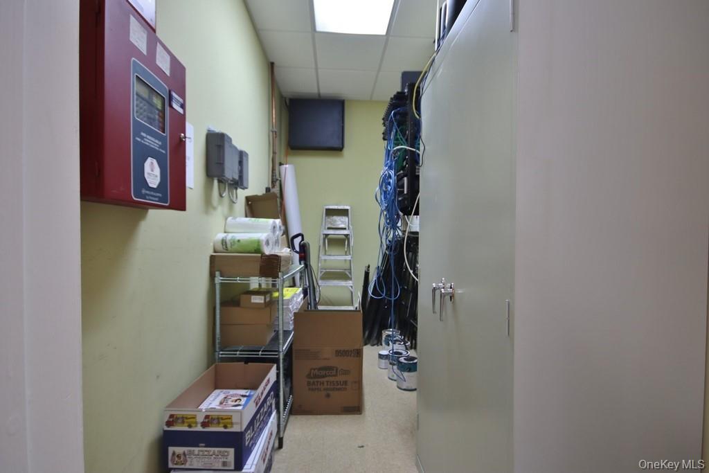 View of storage area