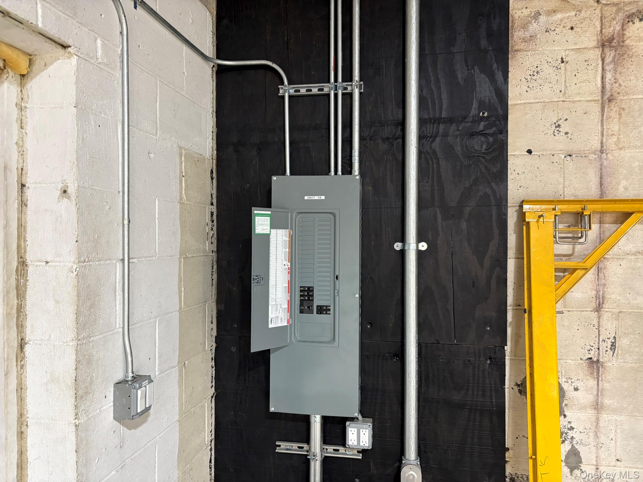 Utilities featuring electric panel