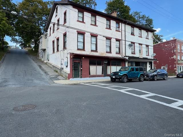 View of the corner of the property.