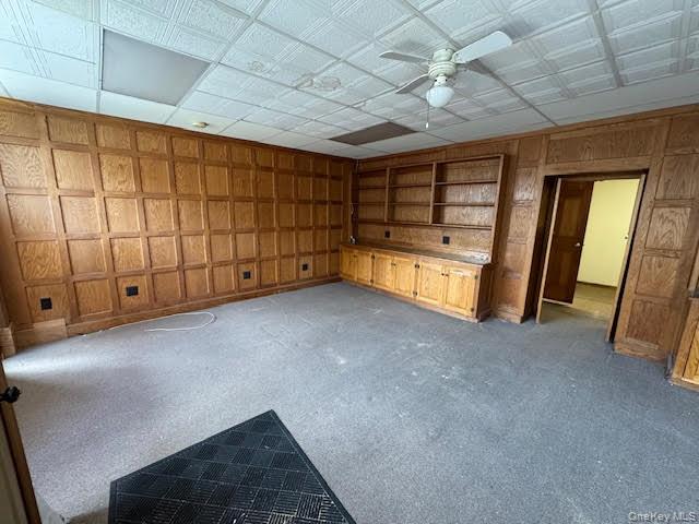 View of interior walls...