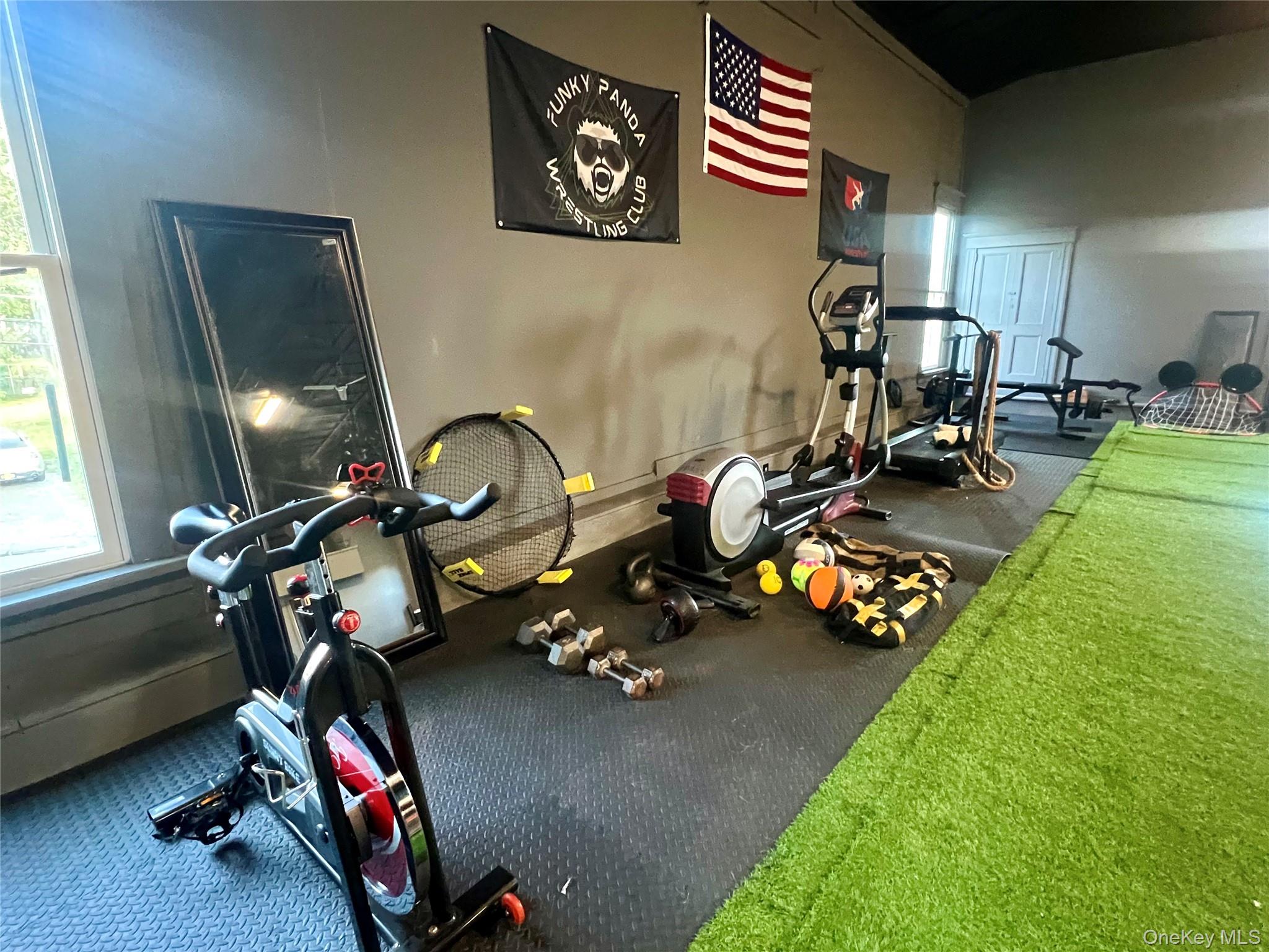 View of workout room